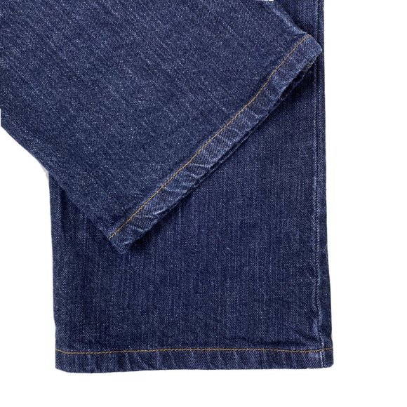 St John's Bay Women's size 14P Straight Leg Blue Denim Jeans (Fit like 12P) - Picture 7 of 7